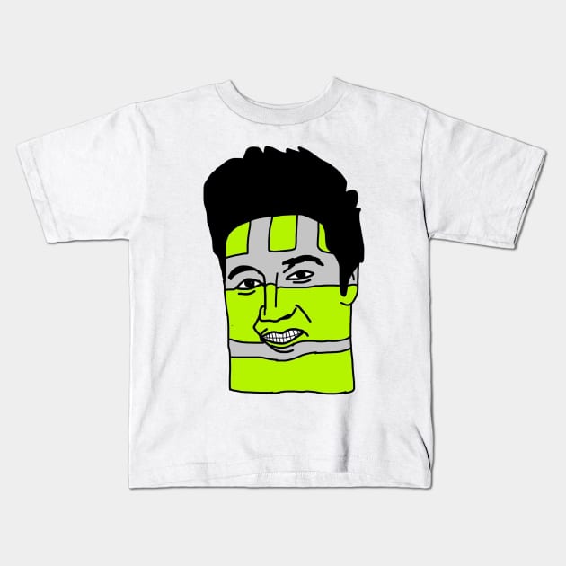 Hi Vis Presley Kids T-Shirt by Tomarto